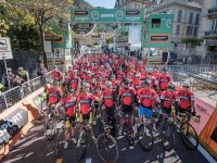 80 ciclistas, vestidos com BMC Racing Team, foram liderados por Cadel Evans no Tour of Lombardy