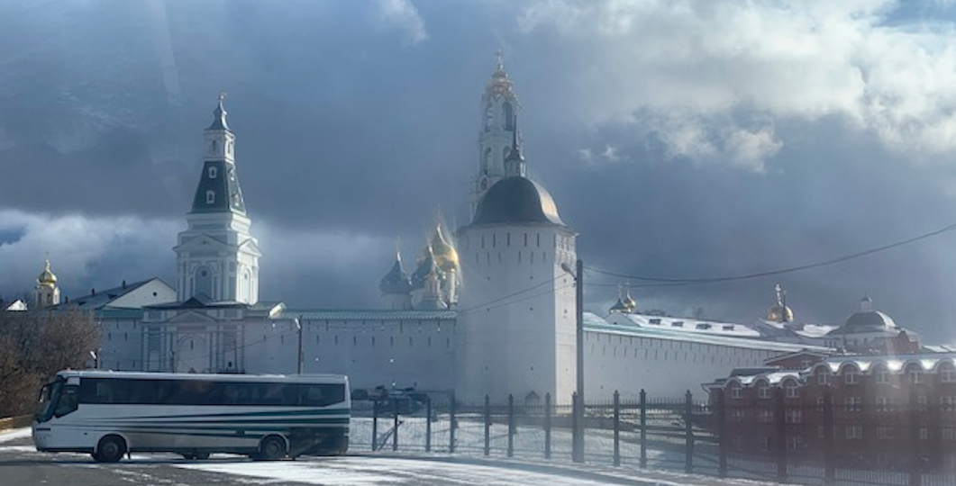 Mosteiro da Trindade no Interior Russo